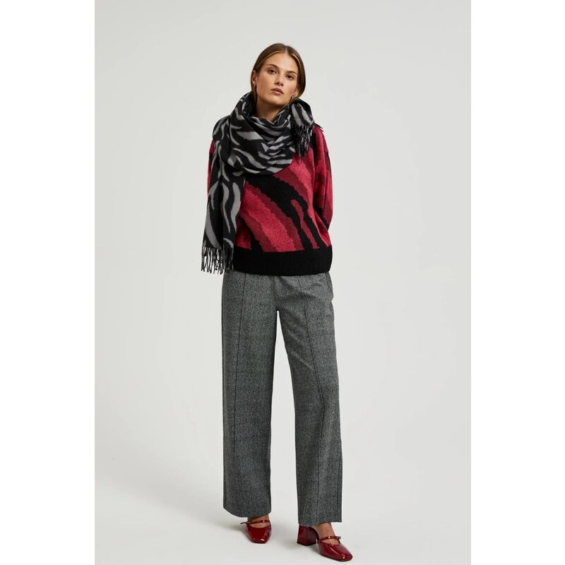 Marisse Womens Scarf Z-Sz-4517 D.Grey