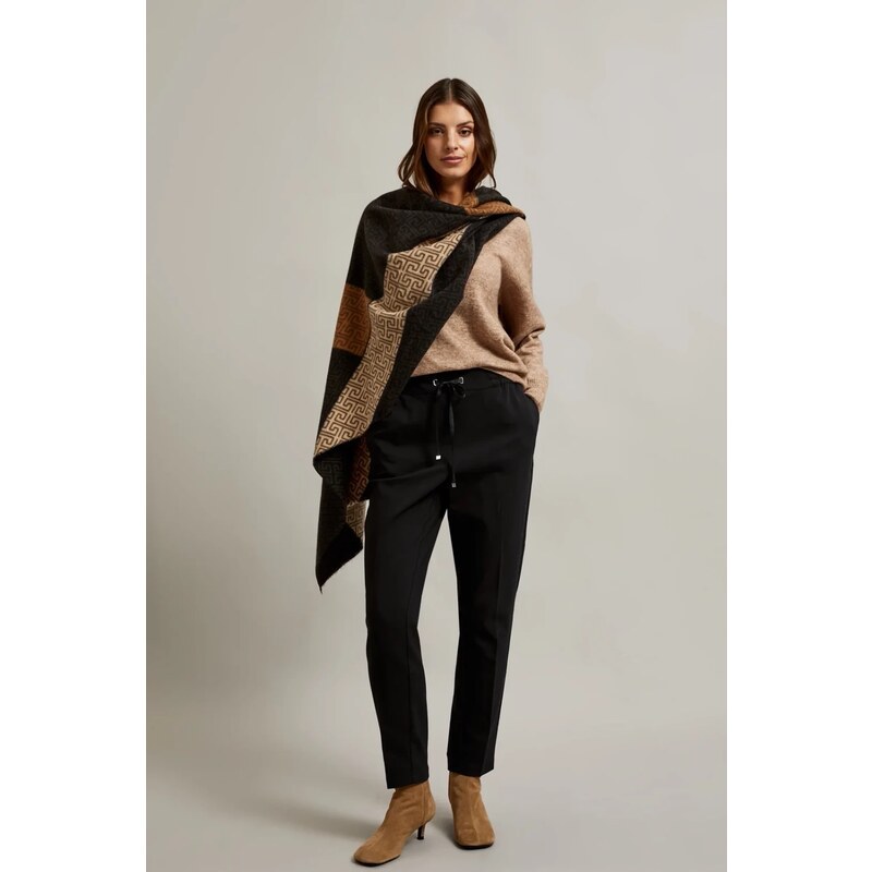 Marisse Womens Scarf Z-Sz-4516 Brown