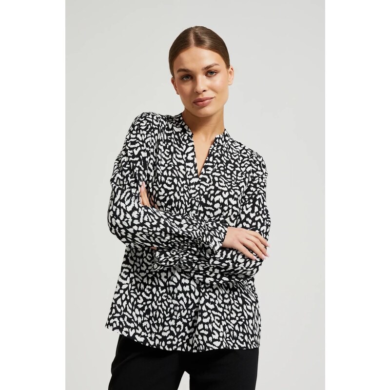Marisse Womens Shirt Z-Ko-4506 Black