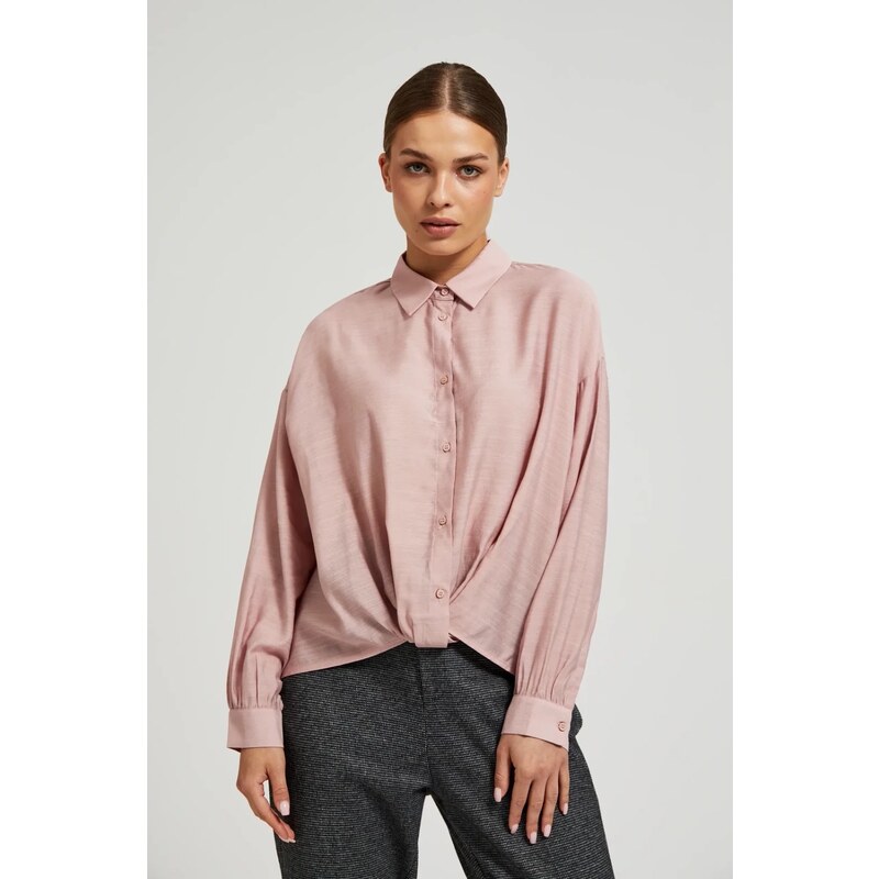 Marisse Womens Shirt Z-Ko-4522 Pink