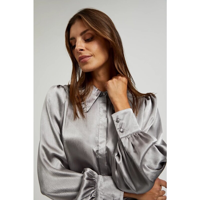 Marisse Womens Shirt Z-Ko-4532 Graphite