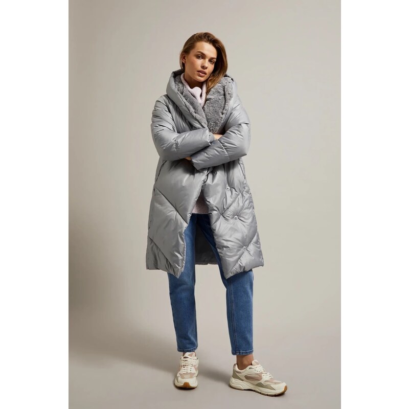 Marisse Womens Jacket Z-Ku-4513 Grey