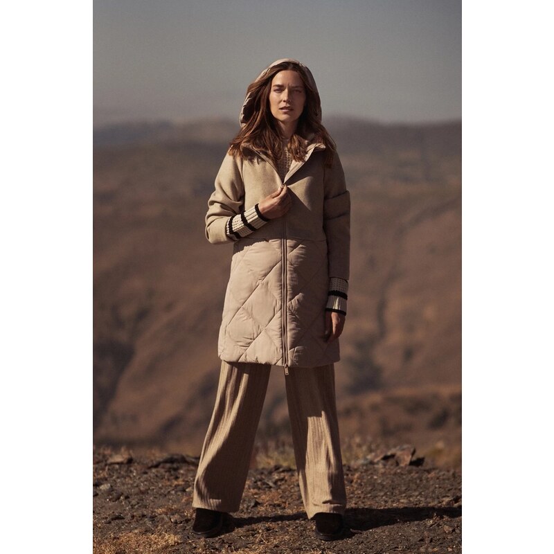 Marisse Womens Jacket Z-Ku-4521 Beige