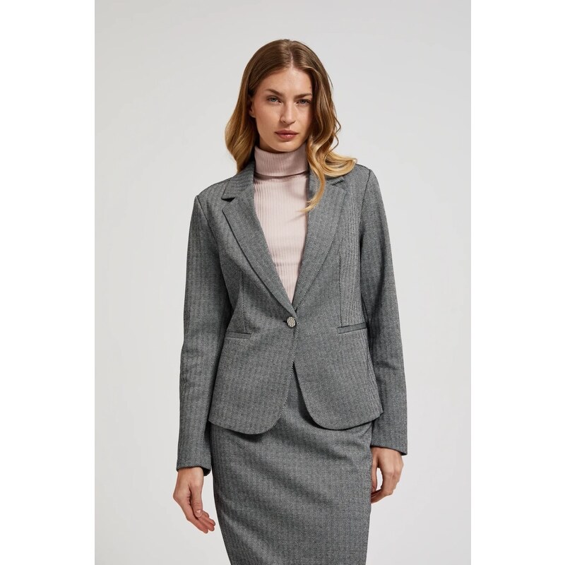 Marisse Womens Jacket Z-Mr-4502 Grey