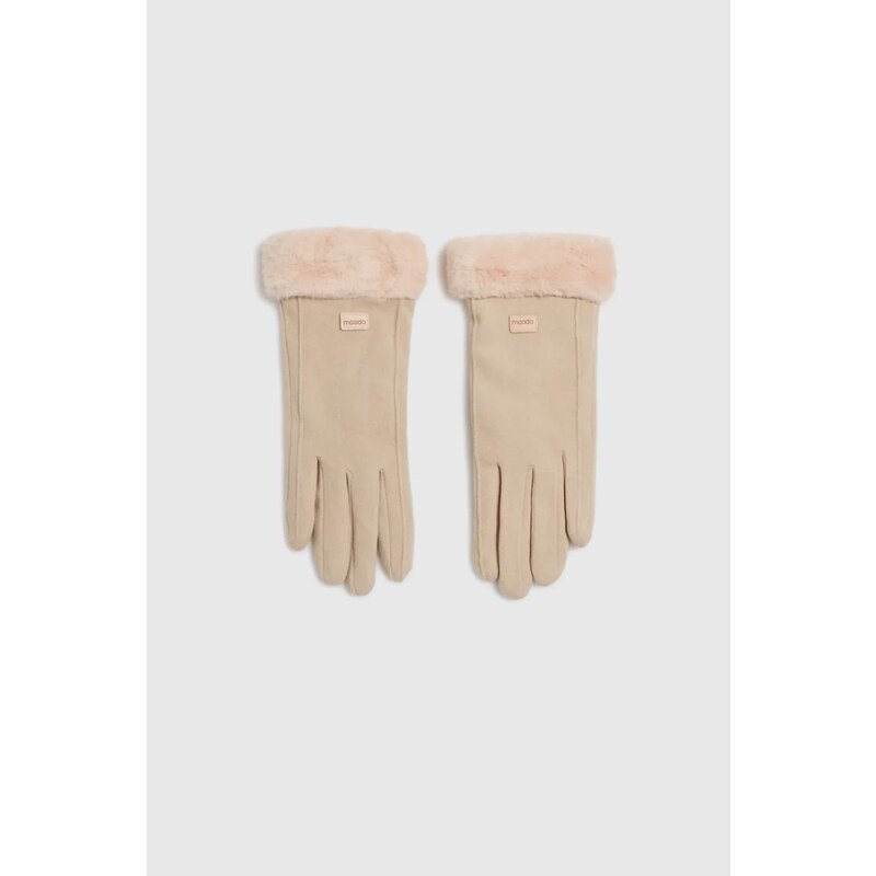 Marisse Womens Gloves Z-Re-4506 Beige