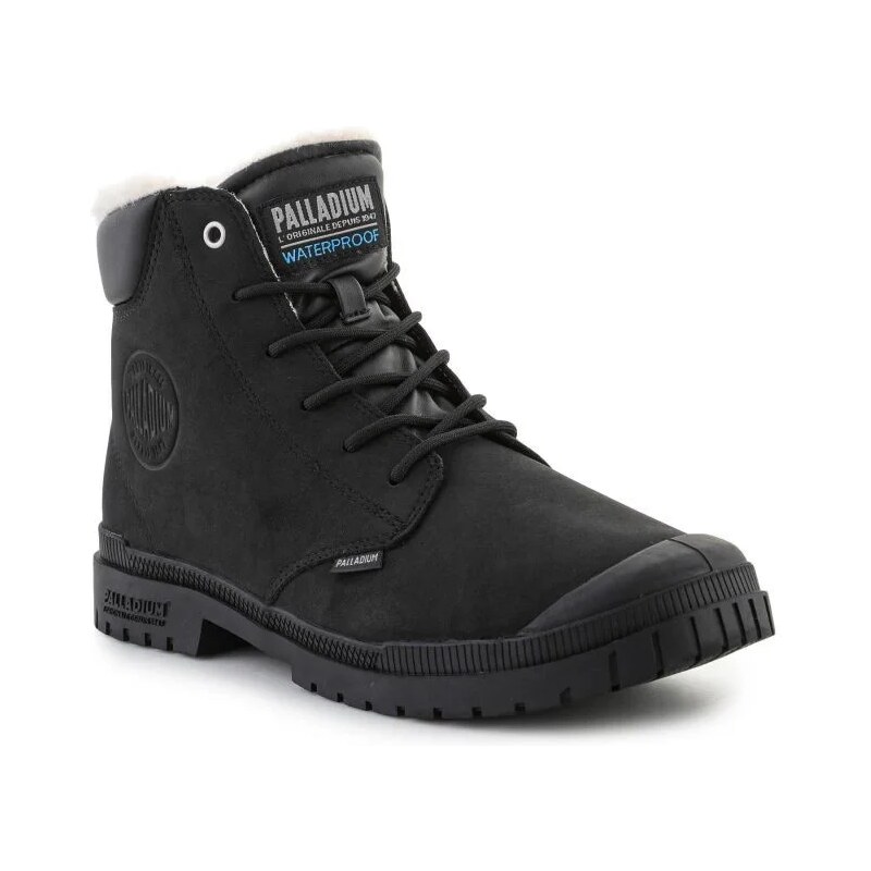 Boty Palladium sp20 Cuff Leather Waterproof WL 79067-008-M 107891987