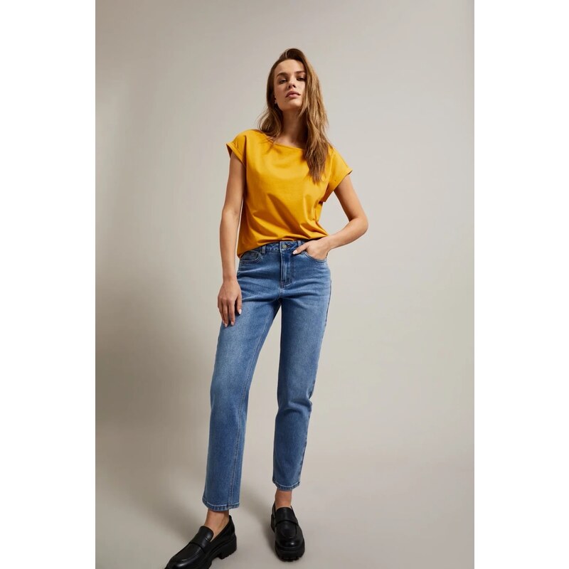 Marisse Womens Jeans Z-Je-4508 Dark Navy