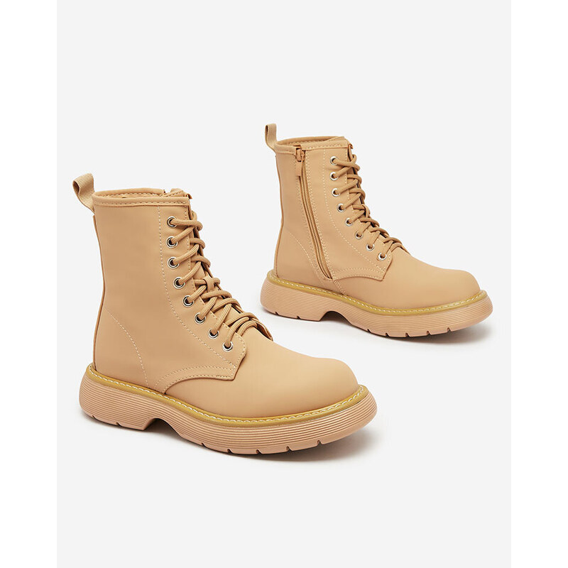 Resti Matte light brown Kucillo womens boots