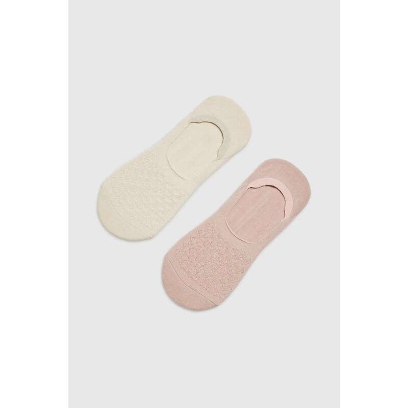 Marisse Womens Socks L-Sk-4600 Beige 107895881
