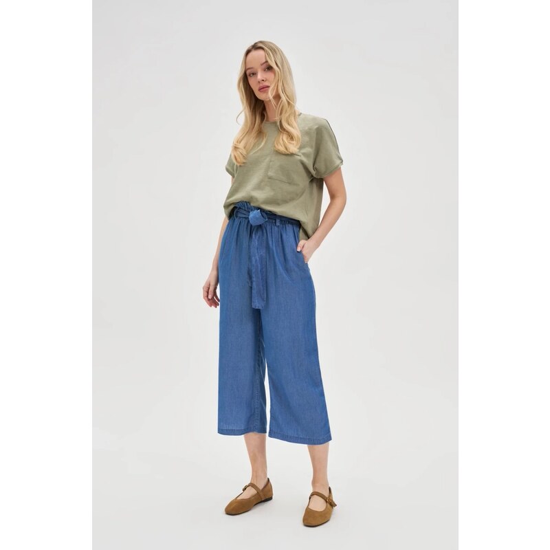Marisse Womens Trousers L-Sp-4618 Blue