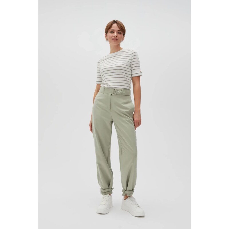 Marisse Womens Trousers L-Sp-4606 Olive