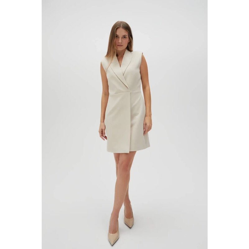 Marisse Womens Dress L-Su-4633 L.Beige