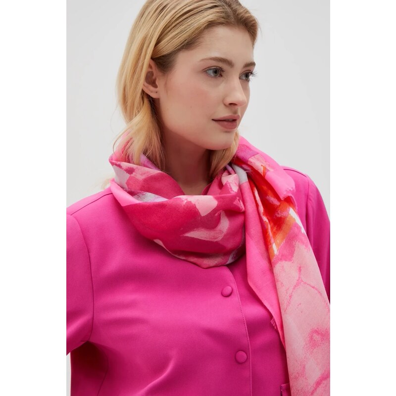 Marisse Womens Scarf L-Sz-4603 Pink
