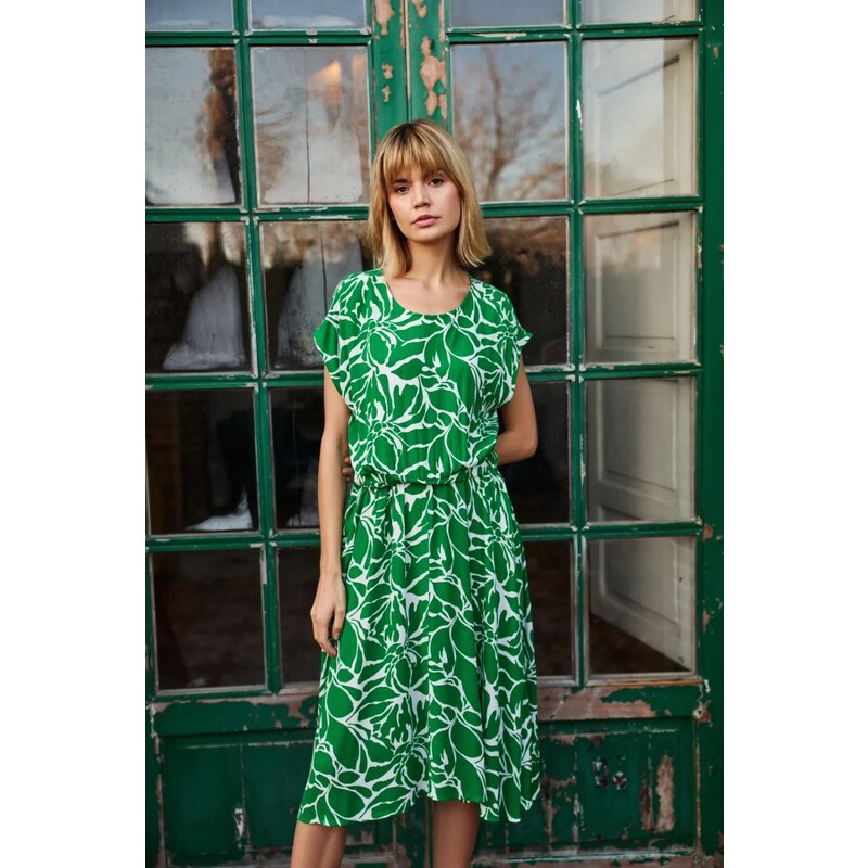 Marisse Womens Dress L-Su-4650 Green