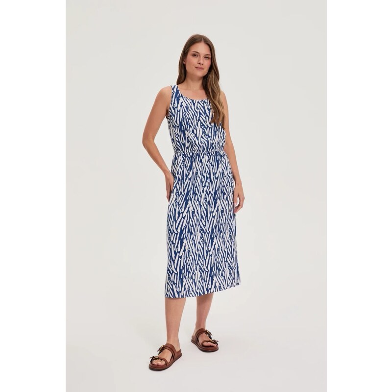 Marisse Blue Viscose Dress