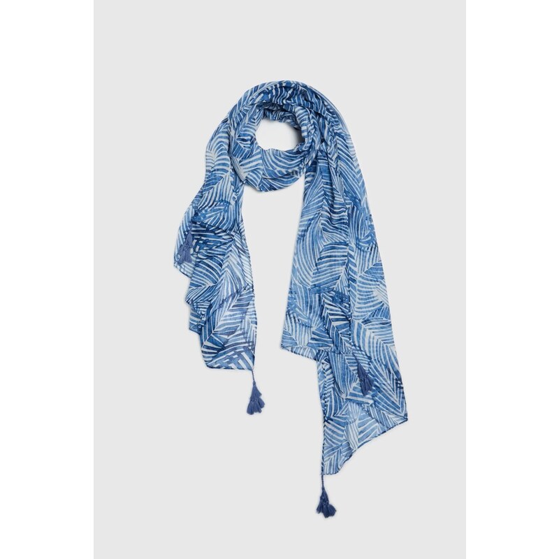 Marisse Womens Scarf L-Sz-4624 Blue