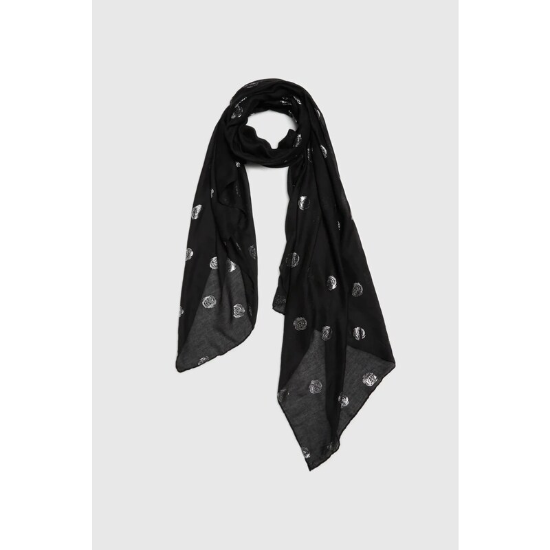 Marisse Womens Scarf L-Sz-4614 Black