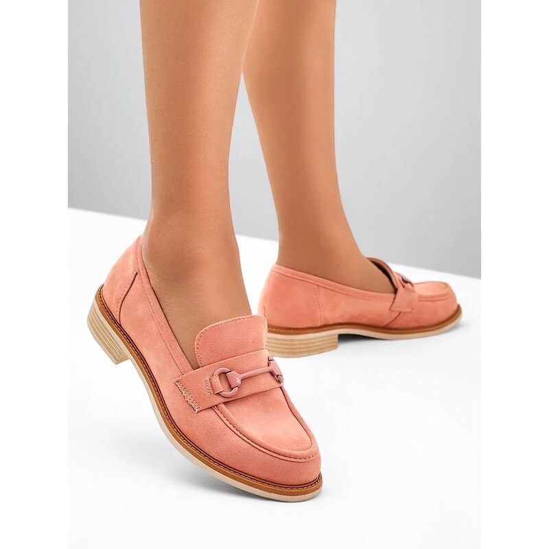 Resti Womens eco suede moccasins Etolie