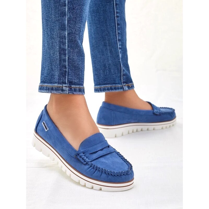 Resti Womens eco-suede moccasins Bellisse