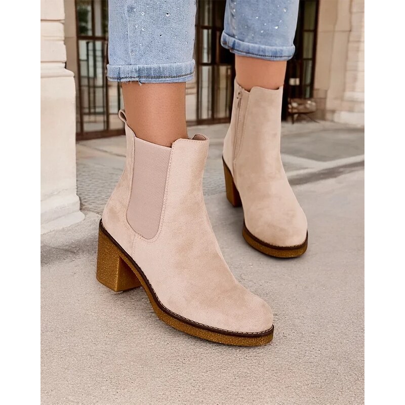 Resti Eco-suede womens boots on the post Bregianka