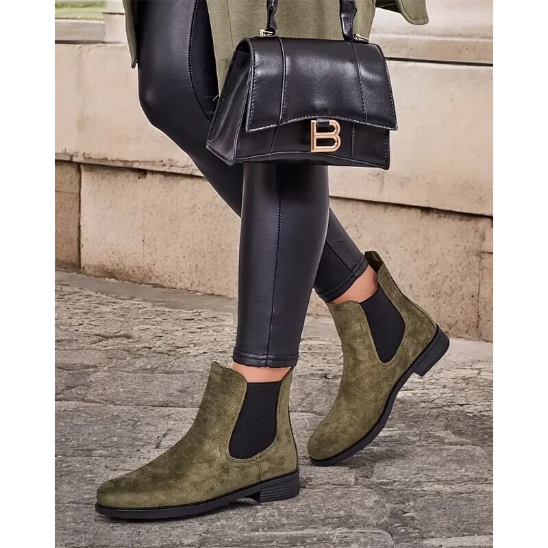 Resti Womens eco-suede Ataras boots ala sztyblettes