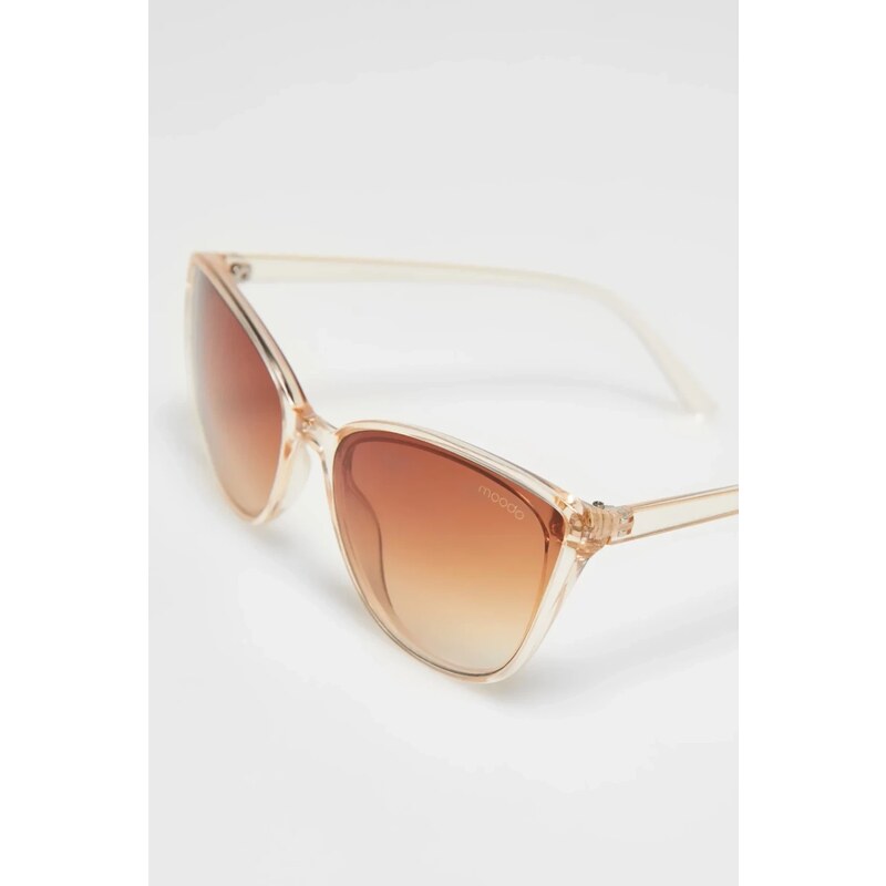 Marisse Beige Cat-Eye Sunglasses 107897003