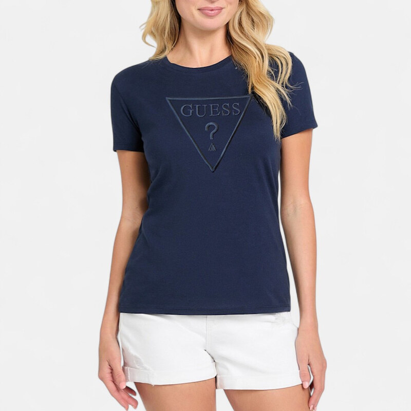 Dámské modré triko Guess 56305
