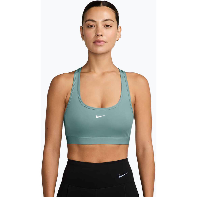 Tréninková podprsenka Nike Swoosh Light Support cannon/white