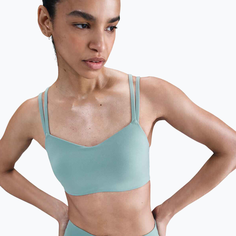 Tréninková podprsenka Nike Zenvy Strappy 017 cannon/white
