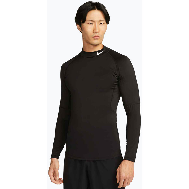 Pánské tréninkové tričko Longsleeve Nike Pro Dri-Fit Mock-Neck