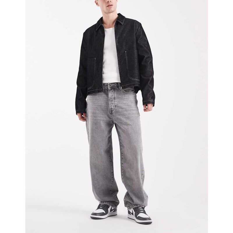 ONLY & SONS Fade loose fit jeans in grey
