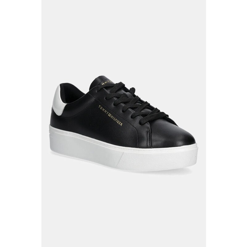 Tommy Hilfiger Kožené tenisky Tommy Hilfiger CHIC PLATFORM
