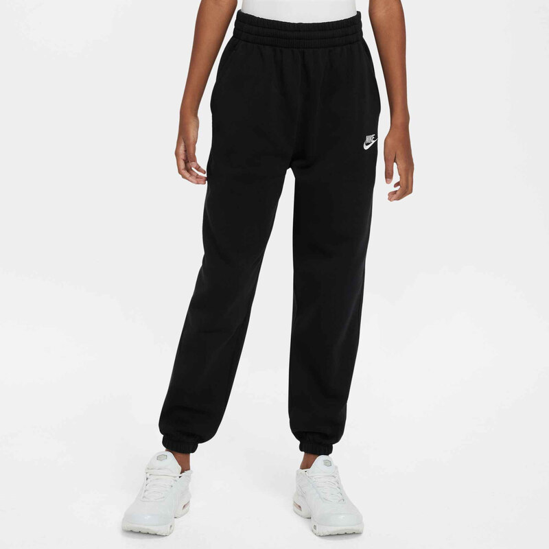 Dětské kalhoty Nike Sportswear Club Fleece black/black/white