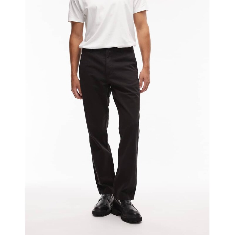 Levis XX chino authentic relaxed twill trousers in black