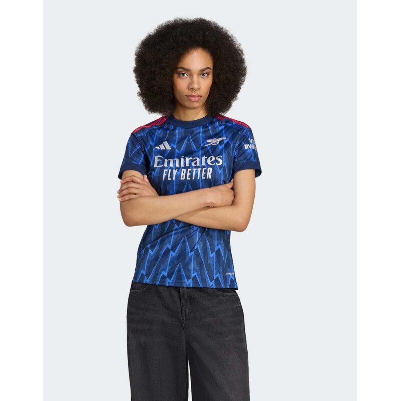 adidas performance Arsenal 25/26 away jersey in night indigo /