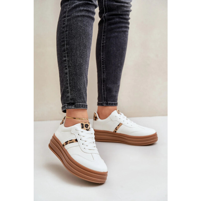 SWEET SHOES Sportovní obuv PC2802 leopard - Step in style 107902975