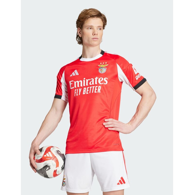 adidas performance Benfica 25/26 home jersey in benfica red