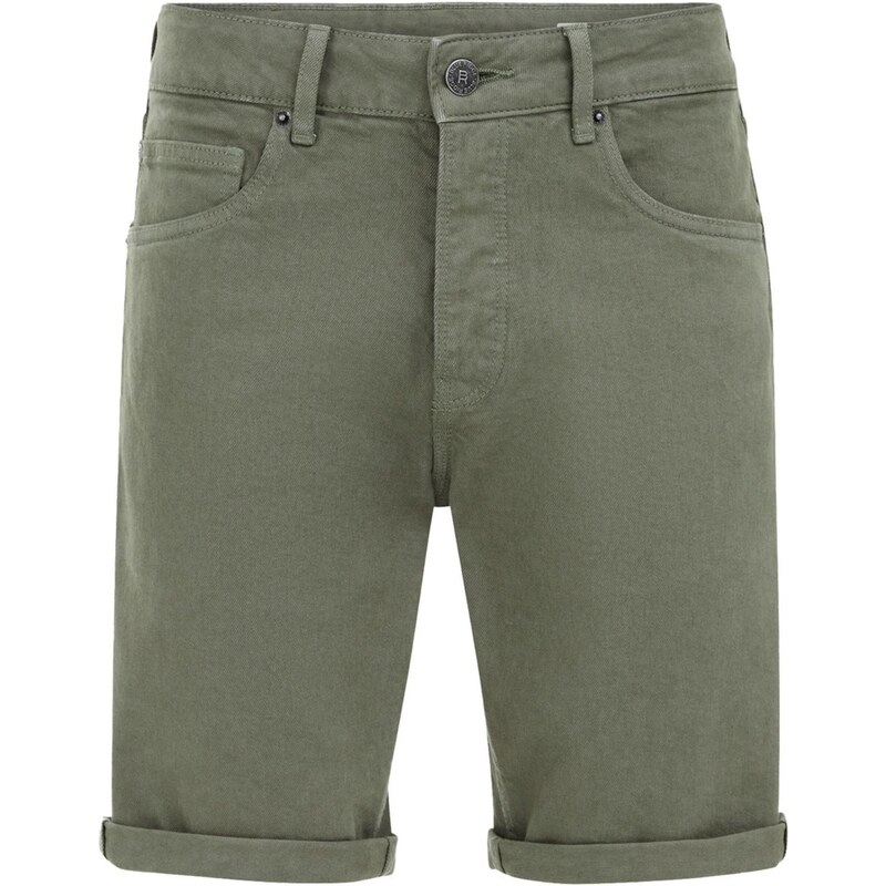 WE Fashion Džíny tmavě zelená