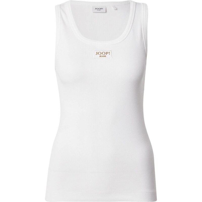 JOOP! Jeans Top hořčicová / bílá