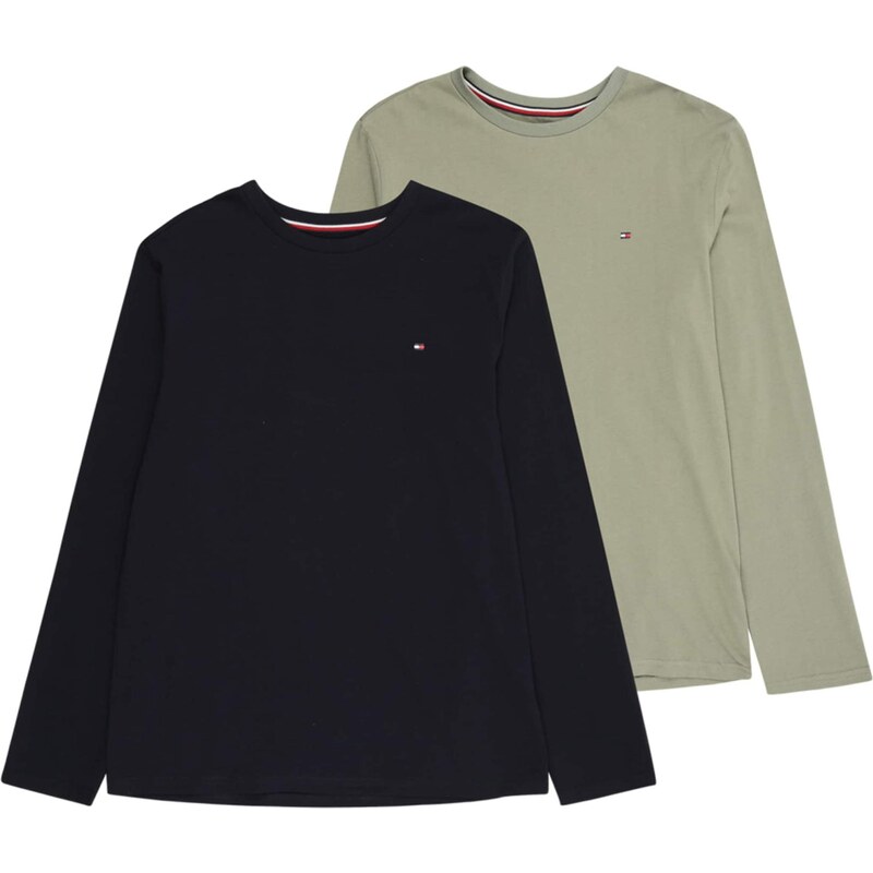 Tommy Hilfiger Underwear Tričko khaki / černá