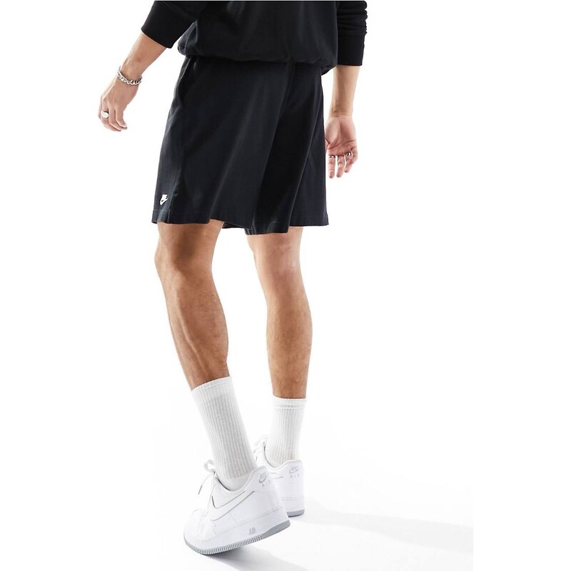 Nike Club knit shorts in black
