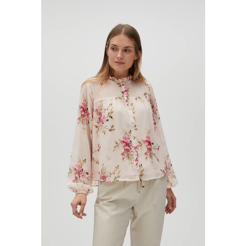 Marisse Womens Shirt L-Ko-4634 L.Pink