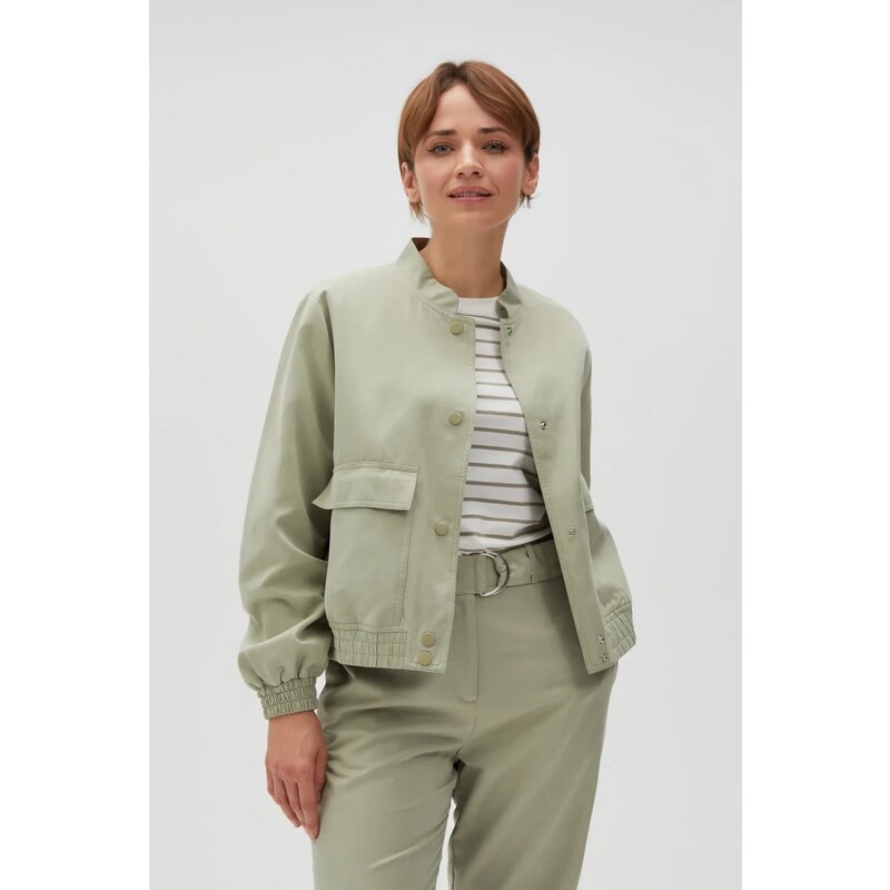 Marisse Womens Jacket L-Ku-4600 Olive