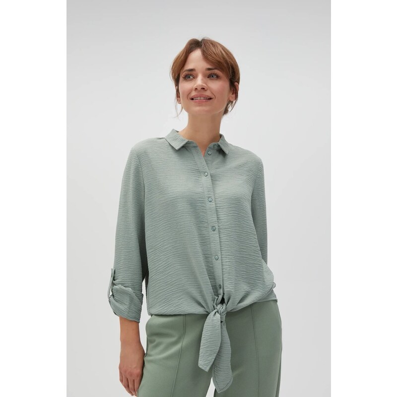 Marisse Womens Shirt L-Ko-4609 Olive