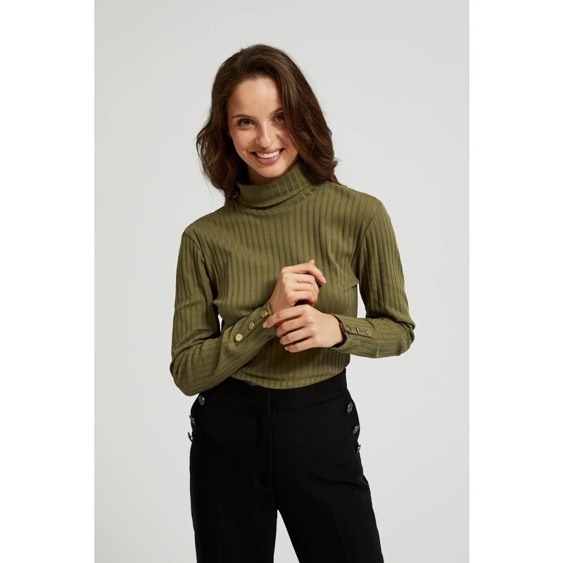 Marisse Womens Blouse Z-Ts-4513 D.Olive 107913544