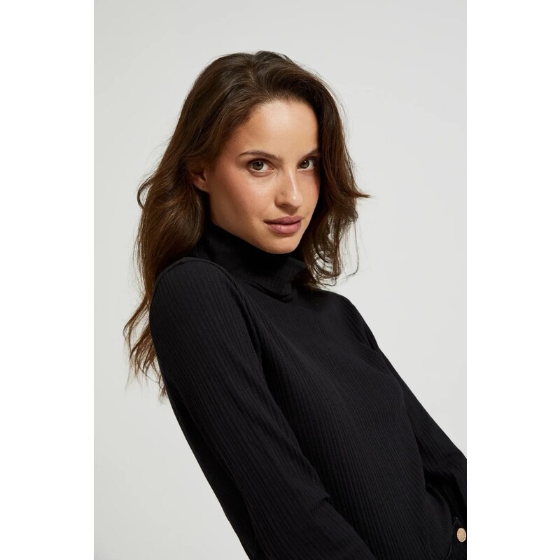 Marisse Womens Blouse Z-Ts-4514 Black