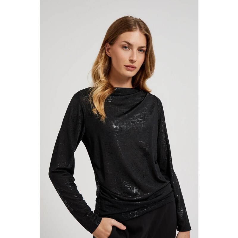 Marisse Womens Blouse Z-Ts-4526 Black 107913551