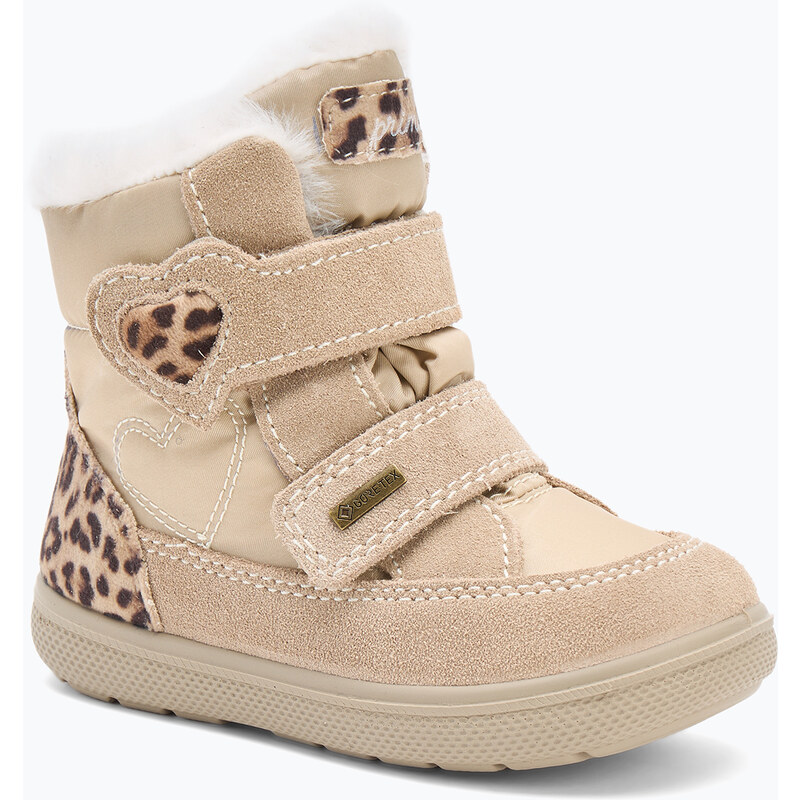 Dětské sněhule Primigi PSNGT 88527 bisquit/off white bisquit-off
