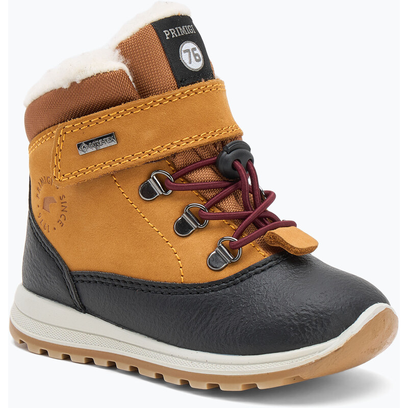 Dětské sněhule Primigi PTIGT 88586 mustard/black mustard-black