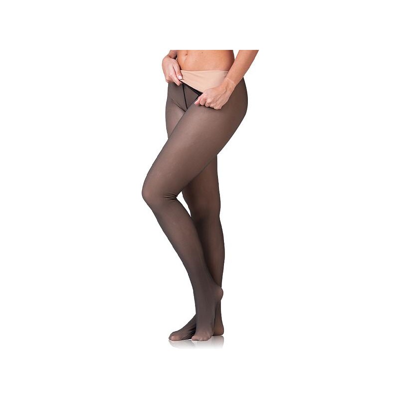 Bellinda WARM & TRANSPARENT 80 DEN - Womens Warm Tights 80 DEN - Black 107916567